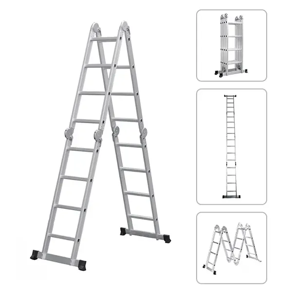 ESCALERA MULTIFUNCIONAL 4X4, MODELO: DM-EM4X4, SKU: LC0023, MARCA: DIMAX